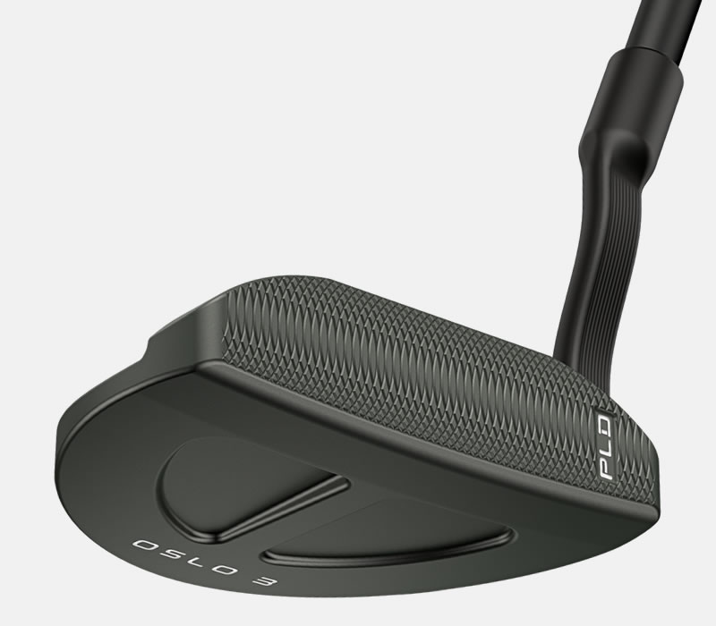 Face view of Gunmetal PLD Milled Oslo 3